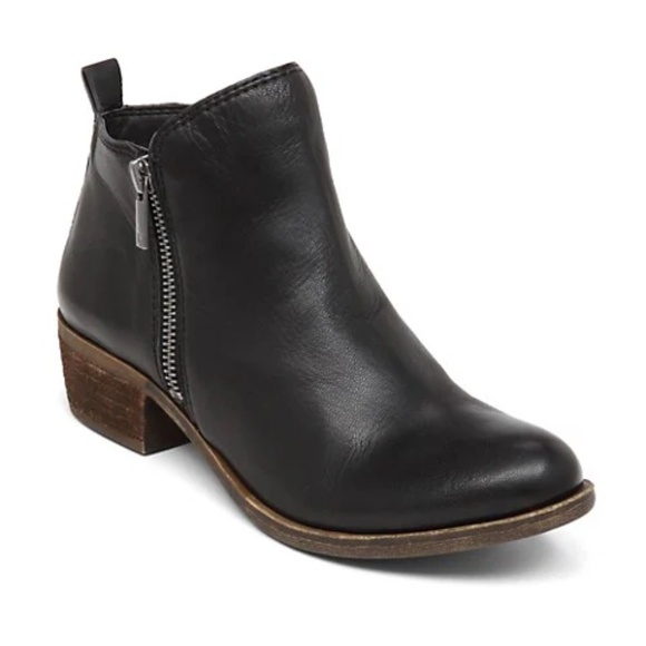 Like New Lucky Brand Basel Leather Booties - Picture 3 of 3
